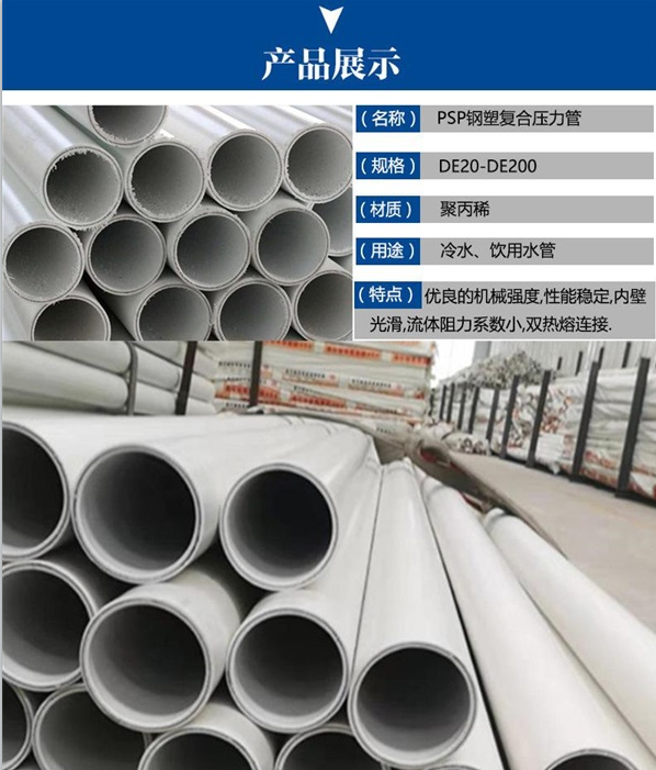 保億牌鋼塑復合壓力管質(zhì)量保障施工管道材料選擇市場
